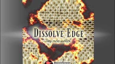 Dissolve Edge (Unity 5.6 free shader)