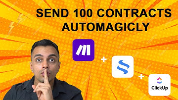 Automate Contracts in 1 Click with Make.com