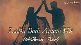 Ladki Badi Anjani Ha | Slowed   Reverb | Lofi Song | HA-Series | Haseeb Azam