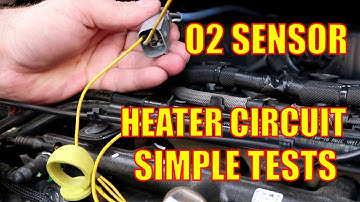 P0135   P0141 - Explained -  Simple Testing Oxygen Sensor Heater Circuit - No special Tools