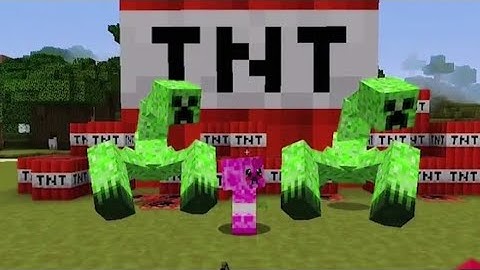 Minecraft: saving mutant creeper #shorts