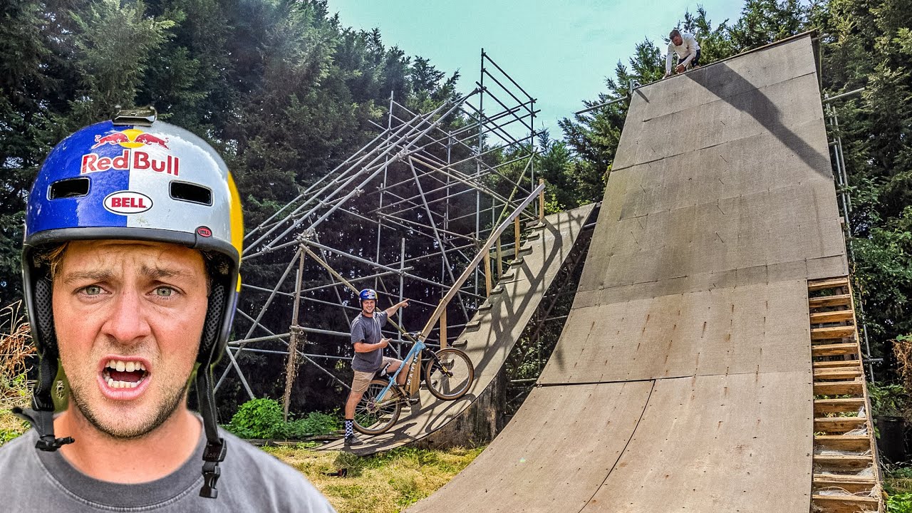 THE LAST EVER RIDE AT MY COMPOUND!! I built a handrail.. — Transcript