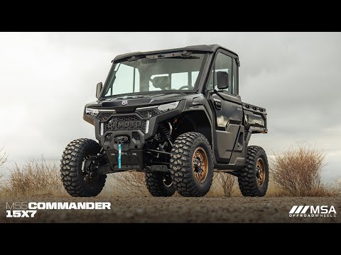 MSA MA055 COMMANDER | 15X7 | 5 LUG  ET0 | GLOSS BRONZE | CFMOTO UFORCE - video from WheelPros
