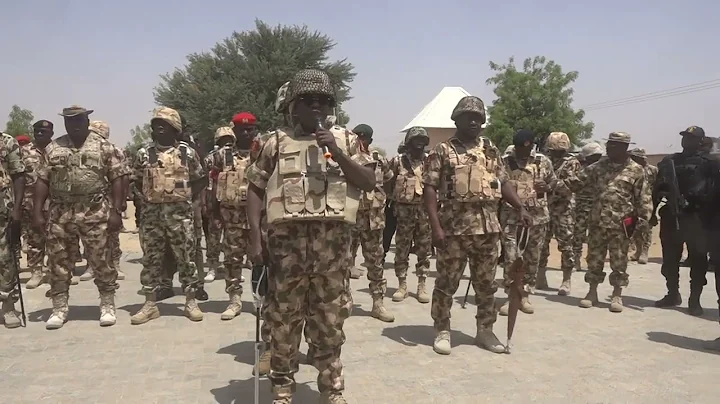 GEN. FARUK YAHAYA IN VARIOUS FRONT LINES IN THE NORTH EAST AND NORTH WEST REGION OF NIGERIA