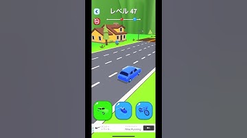 🏃‍♂️ Shape-shifting 47 🚁🚤🚖 #shorts #gameplay #mobilegames #walkthrough