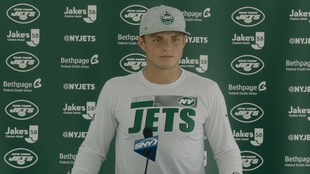 Zach Wilson Postgame Press Conference (1/2) | New York Jets vs. Tampa Bay Buccaneers | NFL - YouTube