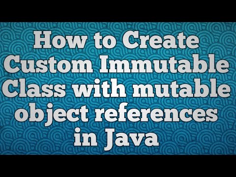Video: Hoe kunnen we klasse onveranderlijk maken in Java met datumveld?