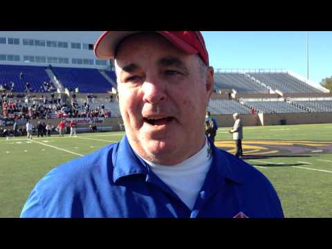 Don Shelley after Holly Hill Academy's 26-21 win in the SCISA Class A State Championship