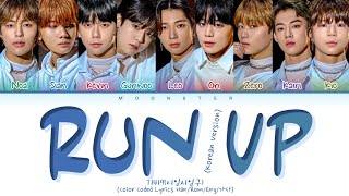 T1419 Run up (Korean Ver.) Lyrics (티일사일구 Run up (Korean Ver.) 가사) (Color Coded Lyrics)