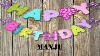 Manju Birthday    Wishes