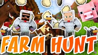 Pedro a Gejmr | FARM HUNT - Neporažený Pedro!!! | Minecraft minihry