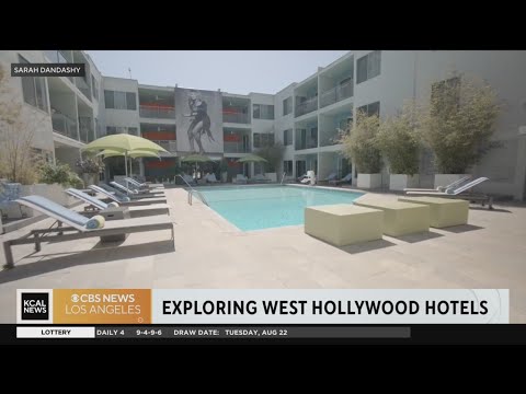 Exploring hotels and restaurants in West Hollywood