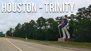 Houston, Texas to Trinity, Texas! Drive with me on a Texas highway!