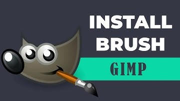 How to install brushes in GIMP