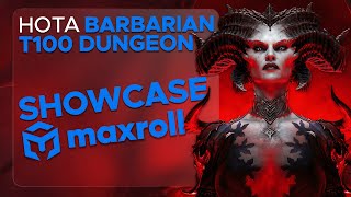 HotA Barbarian T100 Nightmare Dungeon - Diablo 4 Season 2