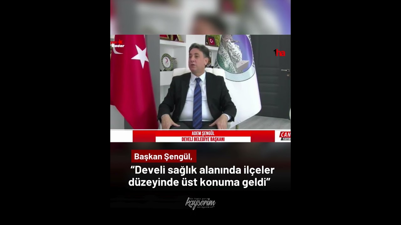 Başkan Şengül, “Develi sağlık alanında ilçeler düzeyinde üst konuma geldi”