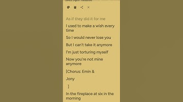 Thumbnail of Kamin ( Feat Jony ) Emin English Translations Lyrics Show Song Lyrics Show