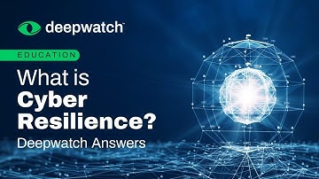 What is cyber resilience? | Deepwatch