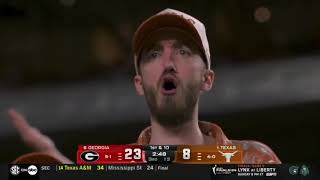 Texas fans throw trash on field and bully refs into overturning PI call vs Georgia Guide