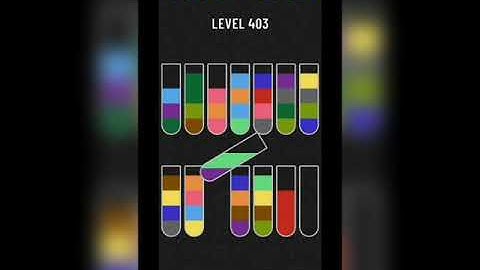 Water sort puzzle level 403