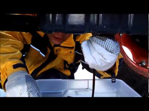Kubota M7040SUD First Oil Change - YouTube engine oil leak diagram 