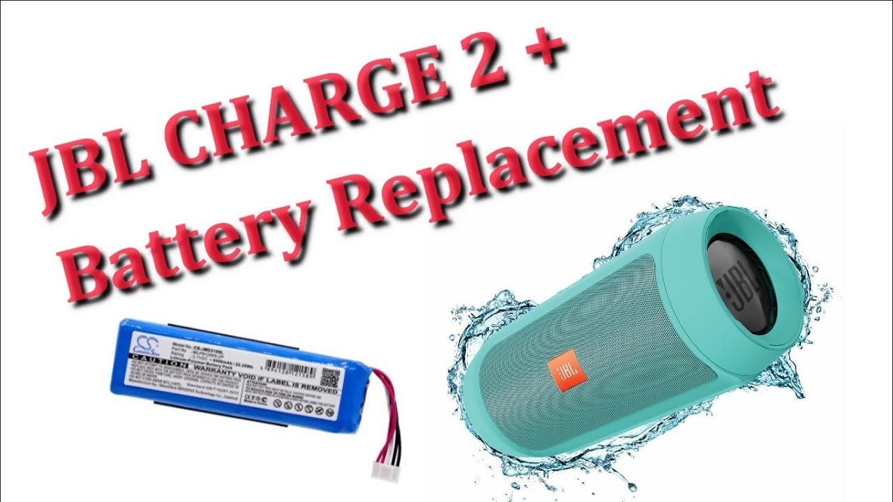 JBL Charge 2 PLUS Battery Replacement 