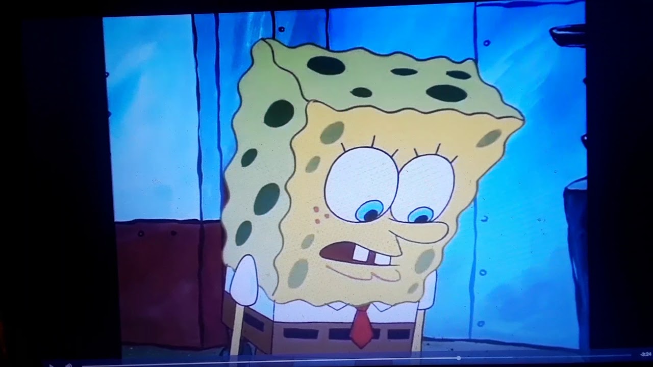 SpongeBob teeth chattering YouTube