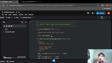 Preprocessing data dengan Python