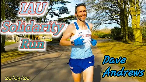 Dave Andrews 6 hour run for IAU (International ass...