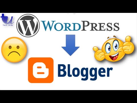 Pointing a Site From WordPress to Blogger Hosting - Why I Did it? [Urdu/Hindi]