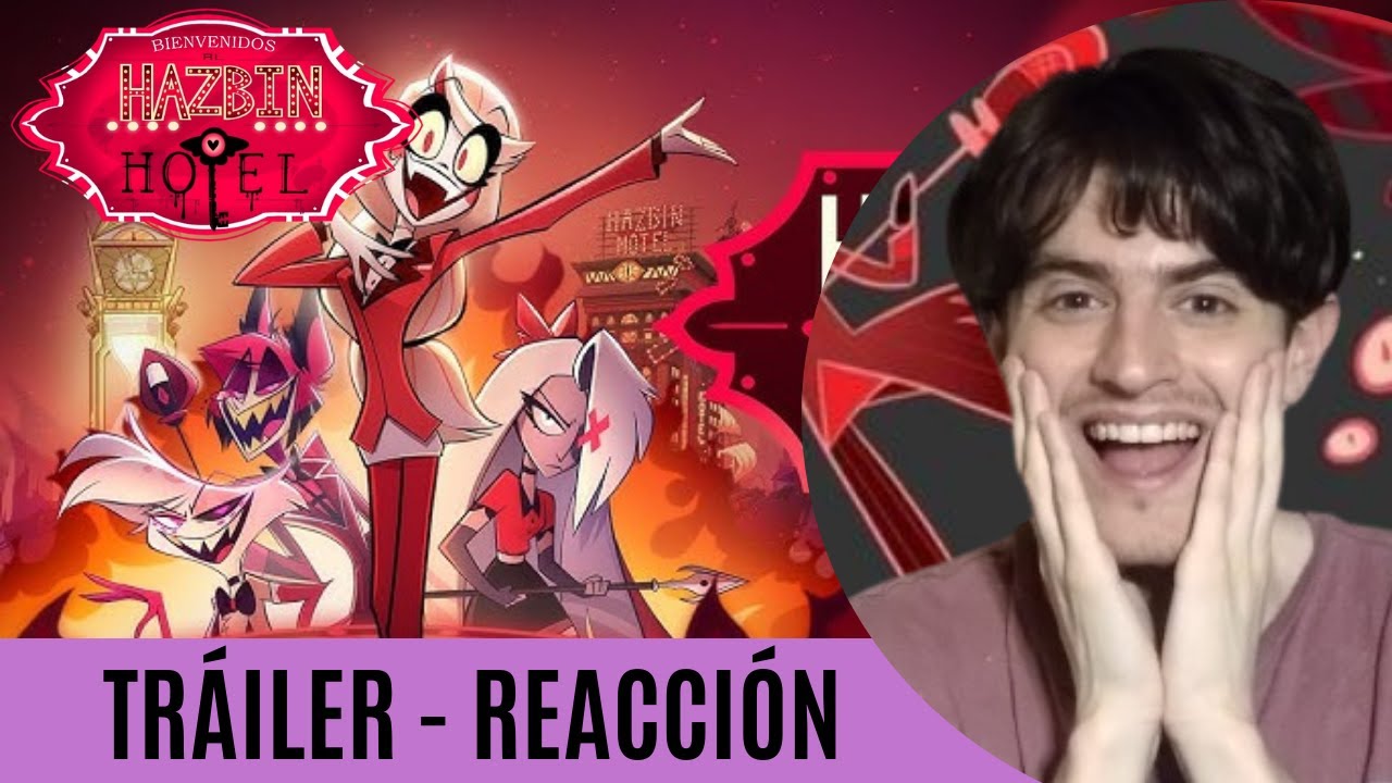 hazbin hotel reacción Épica al tráiler de la temporada 1 youtube