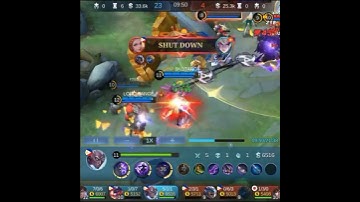 KARRIE MANIAC ATTACK SPEED CRIT DAMAGE BUILD GAMEPLAY HIGHLIGHTS | MOBILE LEGENDS | #shorts