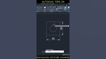 AutoCAD Tips 24 Create Separate Dimension #Shorts
