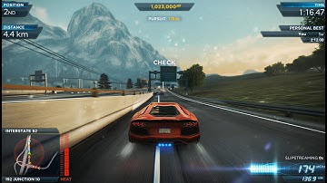 Need for Speed Most Wanted  Lamborghini Gallardo Sprint Race Gameplay HD