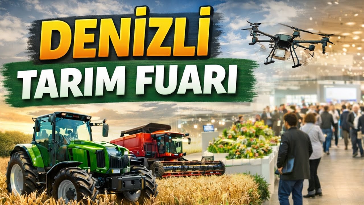 Denizli Tarım Fuarı 2026 – Fuardan Özel Görüntüler