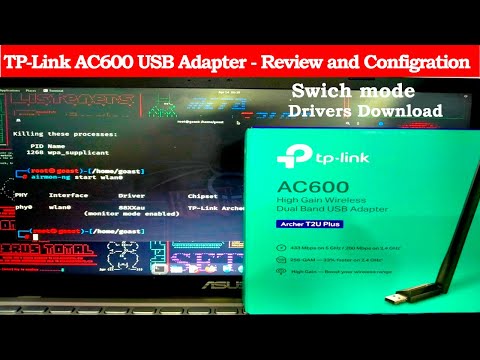 TP-Link AC600 Dual Band USB WiFi Adapter: Unboxing, Review & Kali Linux Hacker Driver Installation