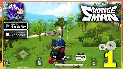 Sausage Man - Gameplay Walkthrough Part 1 - Tutorial (iOS, Android)