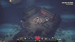 How to solve the puzzles in Soggy Caves in Minecraft Dungeons screenshot 5