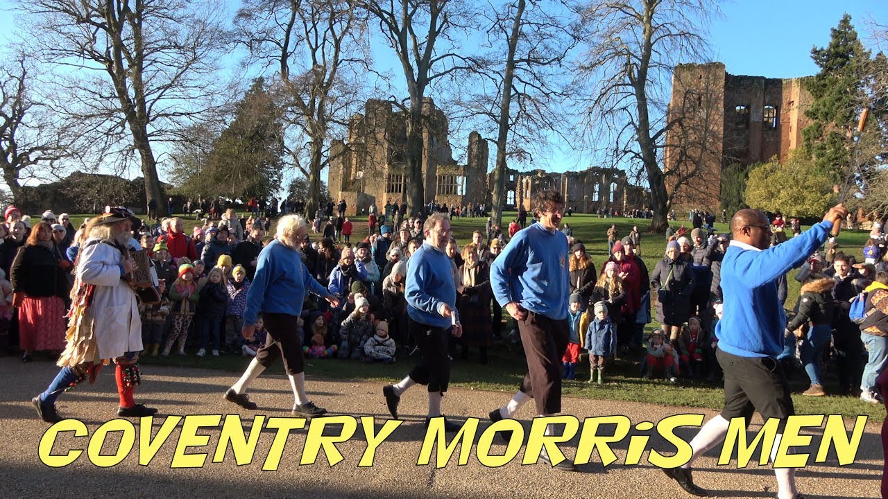 Coventry Morris Men perform "Penshaw" at Kenilworth Castle - Boxing Day 2025