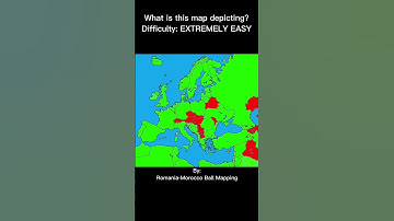 What is this map depicting? (EXTREMELY EASY) #shorts #cartography  #geography #mapping #map #country