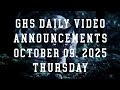 20251009 GHS DV 45 Thursday