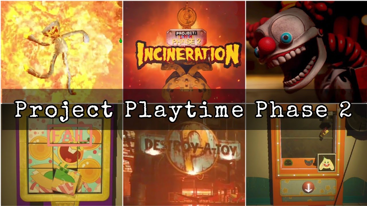 Project: Playtime Phase 2 Incineration · Project Playtime update for 31 May  2023 · SteamDB