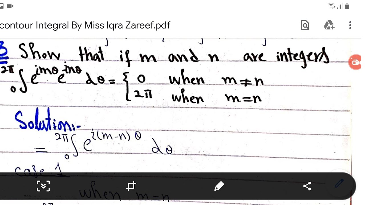Complex Integral part 1 || Complex Analysis || Contour integration ...