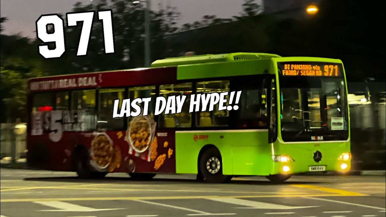 [SMRT] Last Day of Service 971 - Mbr.sg X 1105 Collab - YouTube