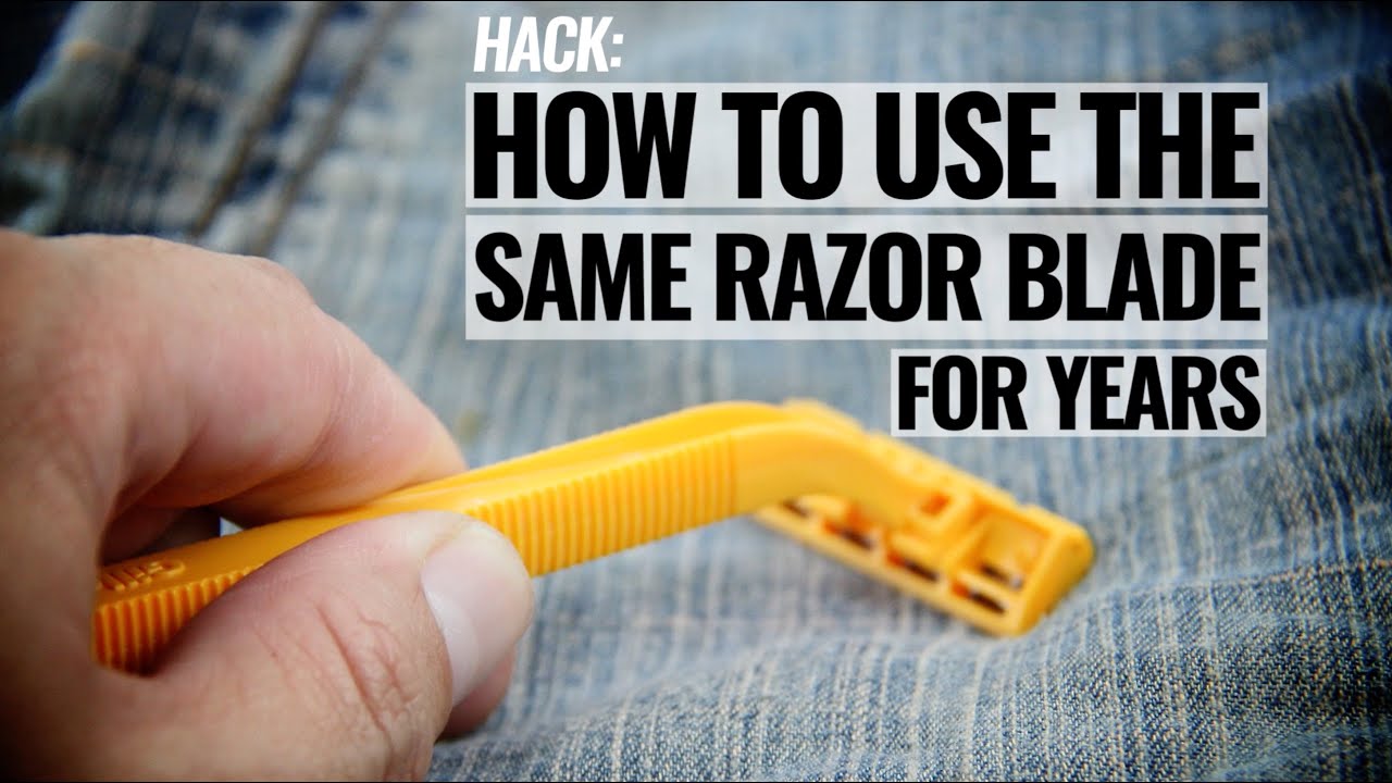 Hack: Use The Same Razor For Years | Basics - YouTube