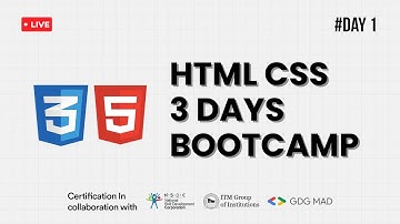 Day 1 | Introduction to HTML & CSS & Basics Concept