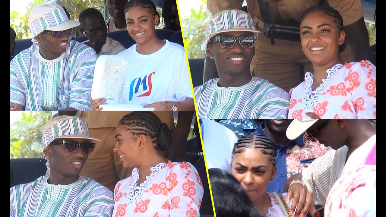 Pape Matar Sarr en toute complicité avec sa femme dans son village à Fayako
