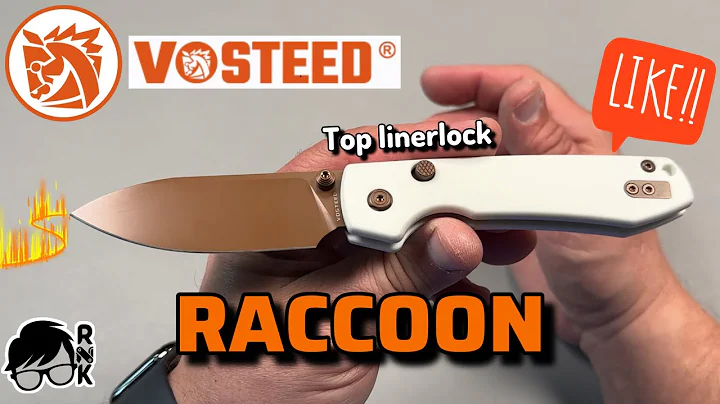 The Vosteed Knives 154CM & Top Linerlock Raccoon knife is a knife to behold, handle, & enjoy!
