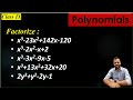 POLYNOMIALS | CLASS IX | LECTURE 4 | FACTORISE CUBIC POLYNOMIAL |