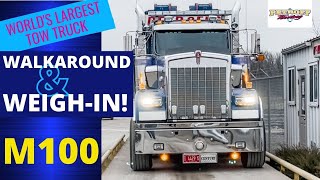 M100 Walkaround & Weighing the World's Largest Tow Truck